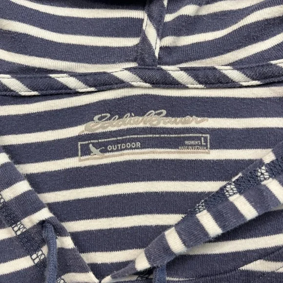 Eddie Bauer striped Hoodie Lightweight - Picture 4 of 4